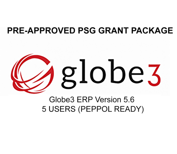PSG Package for 5 users - Globe3 ERP
